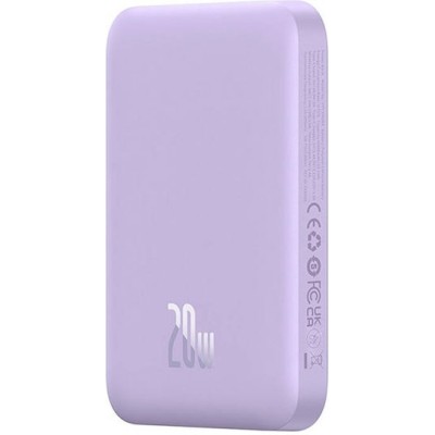 Baseues Magnetic Mini Air Powerbank 6000mAh 20W Purple